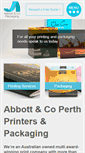 Mobile Screenshot of abbottco.com.au